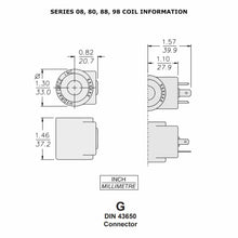 Load image into Gallery viewer, HydraForce 6366115 - 115V AC Solenoid Valve Coil Series 10, 12, 16, 38, 58