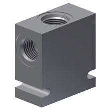 Load image into Gallery viewer, Parker B10-3-8B 1/2&quot; BSPP Female 3 Way Flow Divider Valve Body C08-4 Cavity
