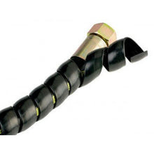 Load image into Gallery viewer, Essentra Components SGX-90 - 80-98mm Black Spiral Protection Guard 20M Coil Pigs Tail