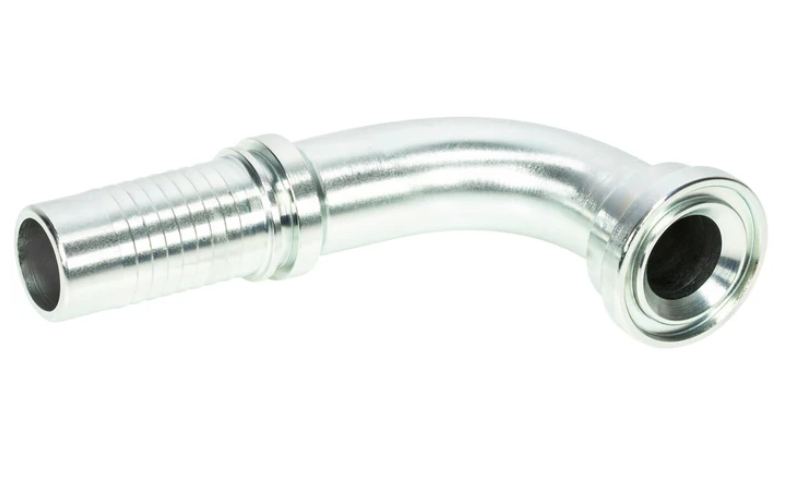 Insertos de manguera hidráulica con brida de 90 grados y SAE 6000 PSI ...