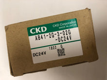 Load image into Gallery viewer, CKD AB41-2G-3-02G-DC24V Solenoid Valve 24V DC
