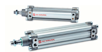 Norgren RA/802080/M/50 ISO Tie Rod Double Acting Cylinder, 80mm Diameter, 50mm Stroke