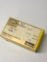 Cargar imagen en el visor de la galería, Bobina solenoide Lucifer Parker Fluidex Gold Ring AFGC01 de 24 V