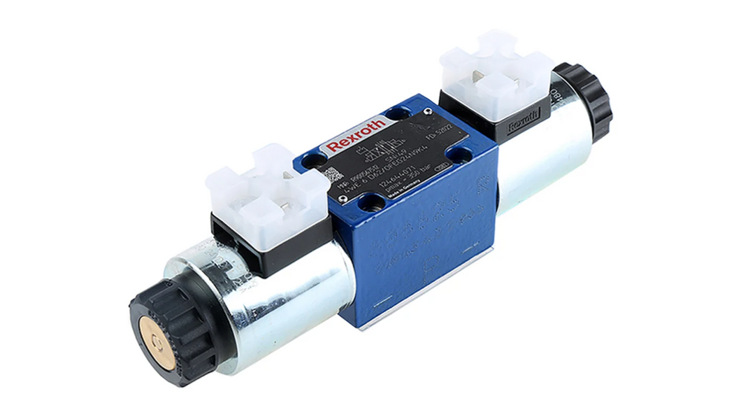 Bosch Rexroth R900567512 - 4WE 6 D6X/OFEG24N9K4 - 24V DC CETOP 3 Directional Control Valve Solenoid Actuated
