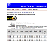Load image into Gallery viewer, Balflex Balpac 3000 1SC Compact SAE R17 Hydraulic Hose
