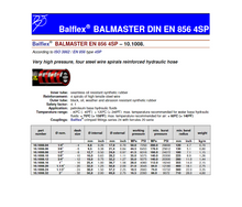 Load image into Gallery viewer, Balflex Balmaster Bestflex 4SP SAE R9R Hydraulic Hose Multi-Spiral