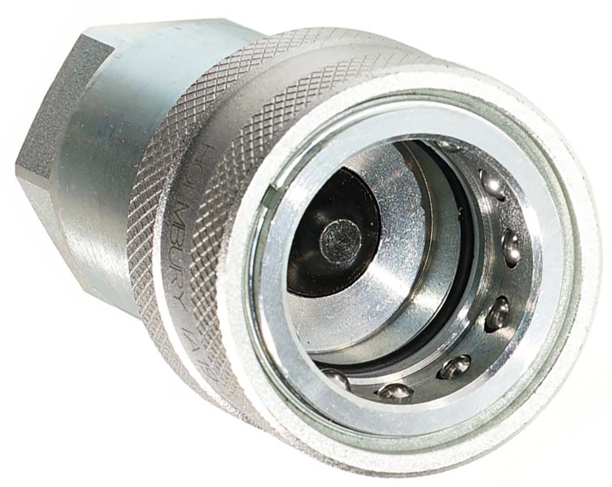 Holmbury Poppet/Ball IA Series Female UNF Thread Couplings ISO 7241:2014 A Standard