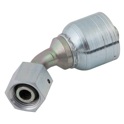 Accesorio de una pieza para manguera de Danfoss Eaton Aeroquip 1A8DSA6 S12 FEM SW/45 M20 x 1,5 DKO x 3/8