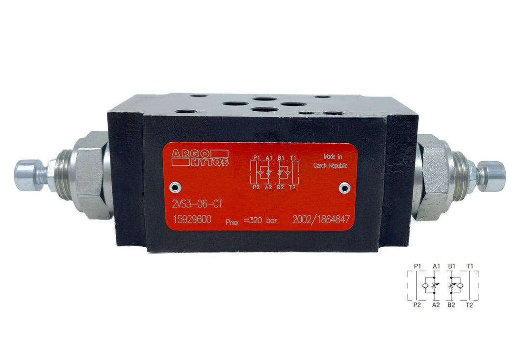 Argo Hytos 2VS3-06-CT (15929600) Cetop 3 Restrictor Valve With Reverse Flow Check, Modular