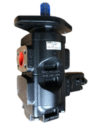 Parker Hannifin 3518079M92 Fermec Massey Ferguson Terex Twin Hydraulic Pump 37 + 29 CC/REV