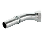 BSP Female Swept 45 Deg Hydraulic Hose Inserts