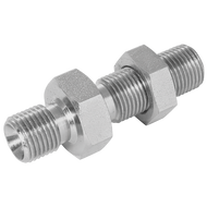 BSP Male Bulkhead C/W Locknut Adaptors