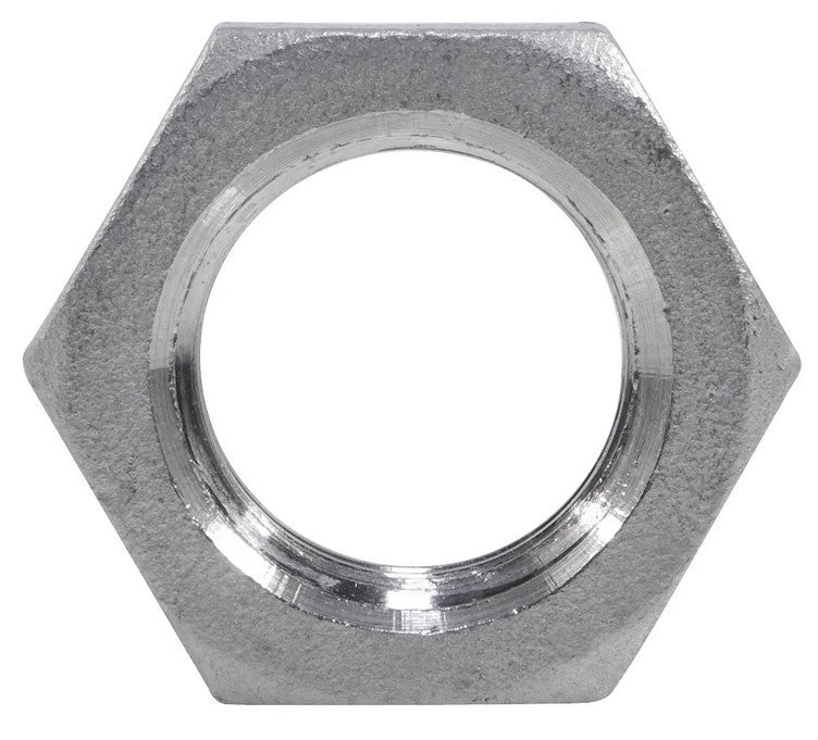 BSP Hexagonal Locknut 150lb 316 Stainless Steel Pipe Fitting