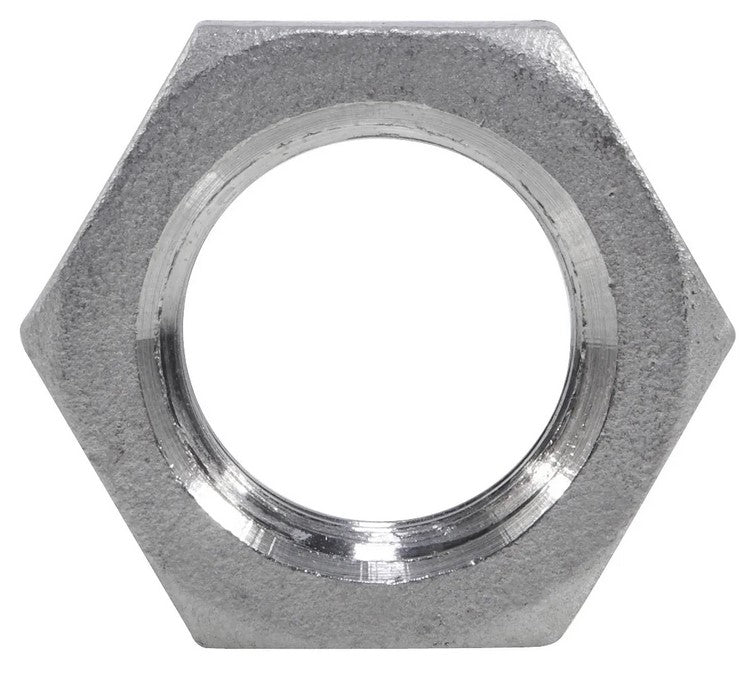 BSP Hexagonal Locknut 150lb 316 Stainless Steel Pipe Fitting DIN 431