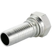 BSP Straight Female C/W O-Ring Hydraulic Hose Inserts
