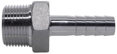 BSPT Male Hose Tail Reducing 150lb 316 Stainless Steel Pipe Fitting