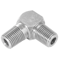 Codo compacto de 90 grados, cuerpo cuadrado, macho BSPT x macho BSPT 