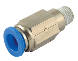 BSPT x Tube Check Valve Metal Pneumatic Push-In Fitting – USC Hydraulics