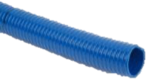 Blue PVC Suction & Delivery Hose For Industrial Oils & Fuels 10 M Coil