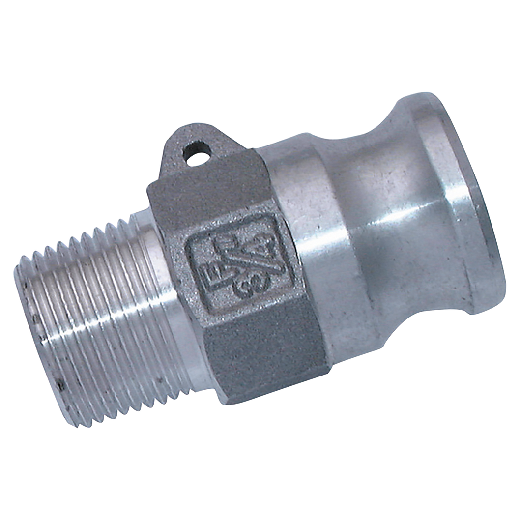 Camlock Aluminium BSPT Male Type F Threaded Plug – USC Hydraulics
