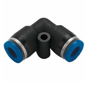 Equal Elbow Tube x Tube Connector Metal Pneumatic Push-In Fitting