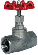 BSPP Female Stainless Steel Globe Valve Full Bore Atex Approved