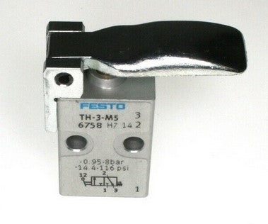 Festo 6758 TH-3-M5 Finger Lever Valve Series 08-2022:14