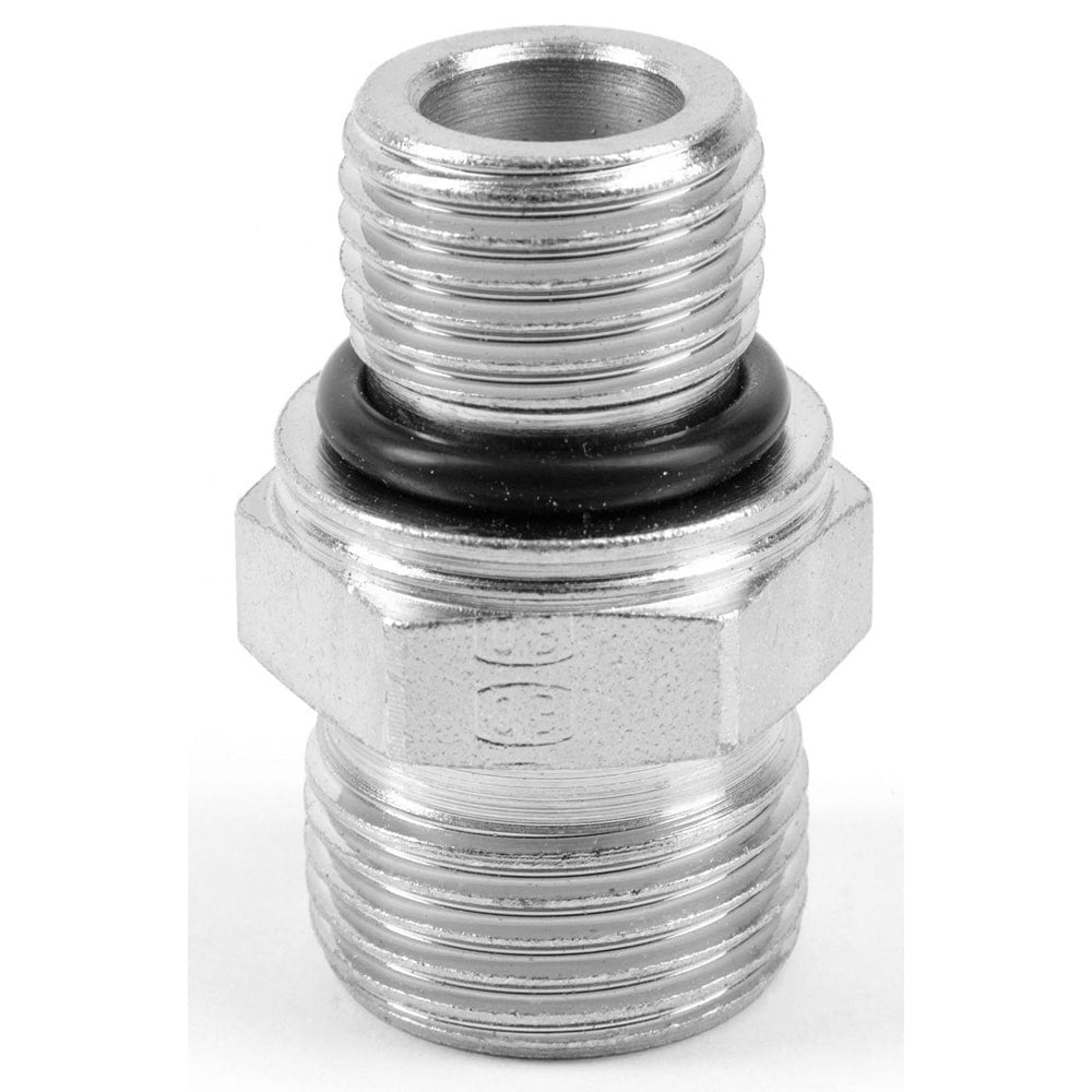 Parker Ermeto GEO12SMOMDCF - 12S Male Stud Connector Metric O-Ring M18x1.5 High Pressure EO DIN Fitting