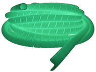 Helixguard HG-50FL - Protector en espiral fluorescente que brilla en la oscuridad de 38 a 50 mm, bobina de 20 m, cola de cerdo 