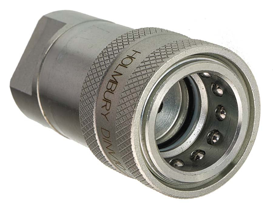 Accoppiatore idraulico faccia piatta sgancio rapido 3/4-16UNF (1/2 SAE