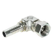 JIC Female Compact 90 Deg Hydraulic Hose Inserts