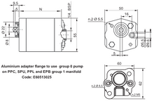 Cargar imagen en el visor de la galería, Hydronit E60504013 Gear Pump Group 0 - 1,25cc/rev K Series
