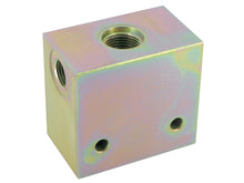 Load image into Gallery viewer, Parker LB10310S 3/8&quot; BSP Female 3 Way Special Valve Block Body
