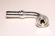 Manuli ISO/SAE Code 62 Flange Swept 90 Deg Hose Tail Multifit