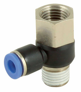 Accesorio neumático a presión de metal con apilamiento de pernos hembra NPT 