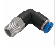 Codo de perno macho NPT x tubo de metal Accesorio neumático a presión imperial 