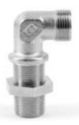 Parker Ermeto W35LCFX - WSV35L0MDCF - 35L Bulkhead Union Elbow