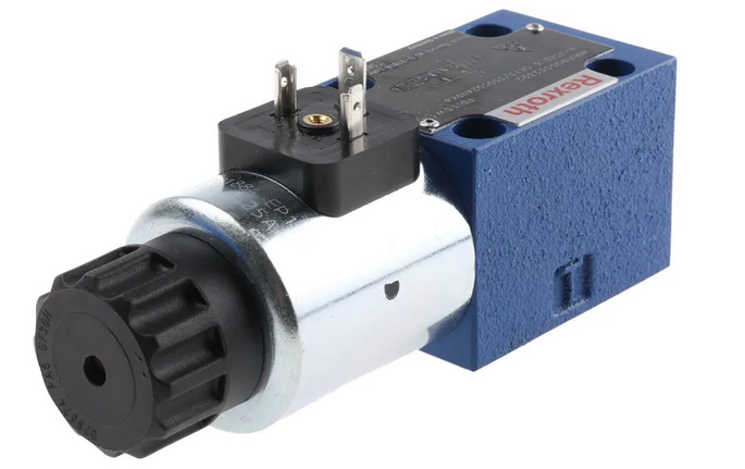 Bosch Rexroth R900052392 - M-3SED 6 CK1X/350CG24N9K4 - 24V DC CETOP 3 Directional Control Valve Solenoid Actuated