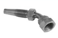 Reusable BSP Swept 45 Deg Hose Tail