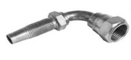 Reusable JIC Swept 90 Deg Hose Tail