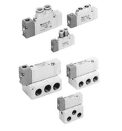 SMC SYA3320-C6-F2 Pneumatic Solenoid Valve 5/3