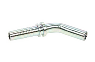 Metric Light Swept 45 Deg Standpipe Hydraulic Hose Insert