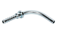Metric Light Swept 90 Deg Standpipe Hydraulic Hose Insert