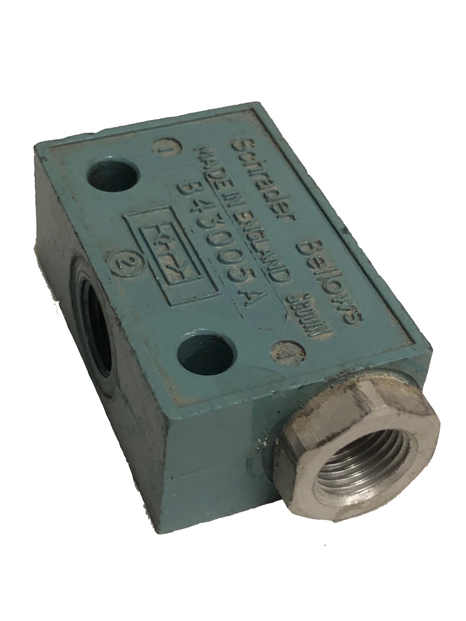 Schrader Bellows B43005A Pneumatic Shuttle Valve Parker