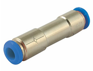 Tube x Tube Check Valve Metal Pneumatic Push-In Fitting