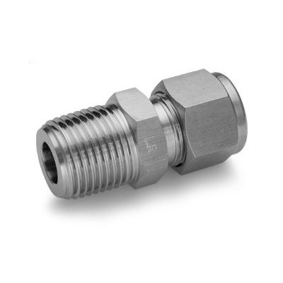 Ham-Let 768LRSS3/8X3/8 - Conector macho BSPT de 3/8