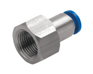 Accesorio neumático a presión de metal con espárrago hembra NPT x tubo 