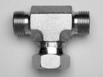 BSP Male x BSP Male x BSP Female Tee Forged For Bonded Seal