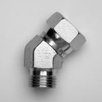 Codo compacto de 45 grados BSP macho x BSP hembra forjado 